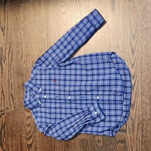 Ralph Lauren Plaid Button Down Shirt - Size 4T Boys